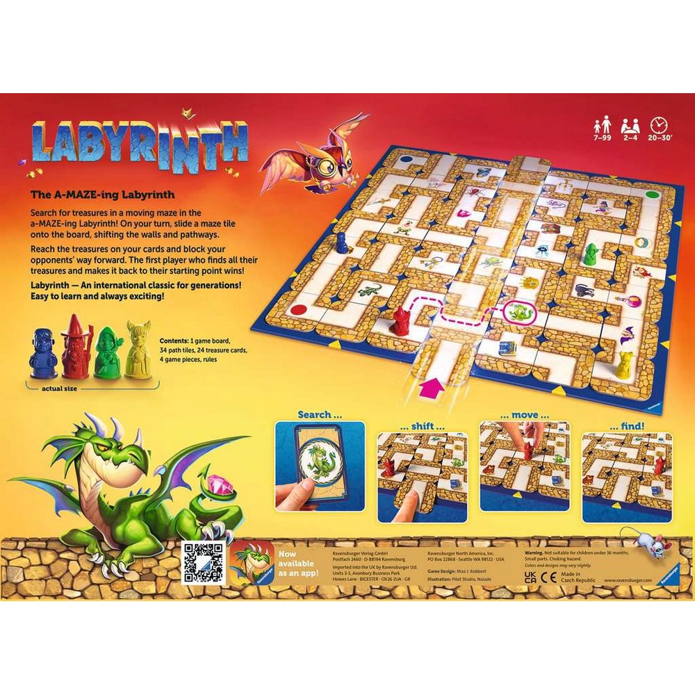 Labyrinth, többnyelvű társasjáték
