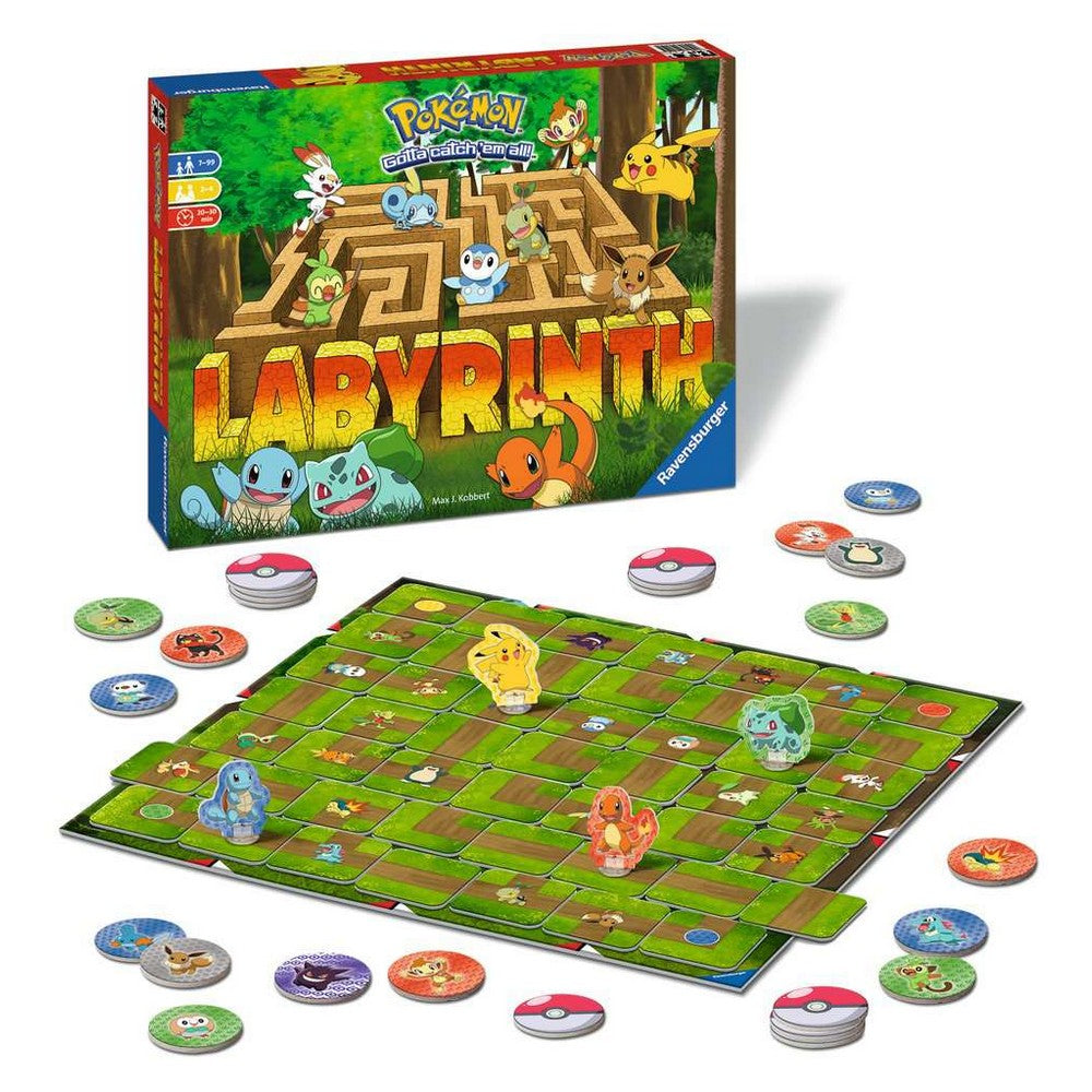 Labyrinth Pokémon többnyelvű társasjáték