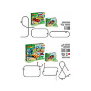 LEGO DUPLO Vasúti híd és sínek 10872 26 darabos
