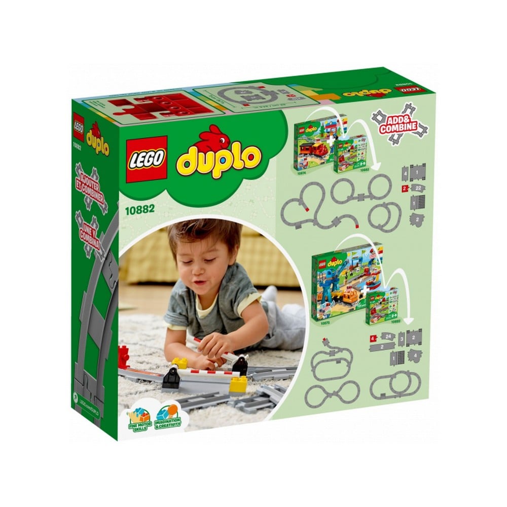 LEGO DUPLO Vasúti pálya 10882 23 darabos