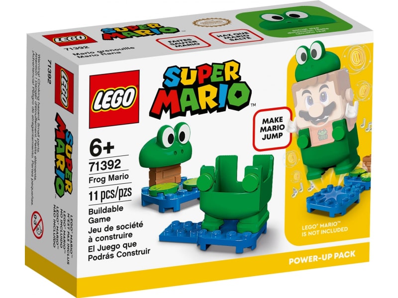 LEGO Super Mario Frog Mario szupererő csomag 71392 11 darabos