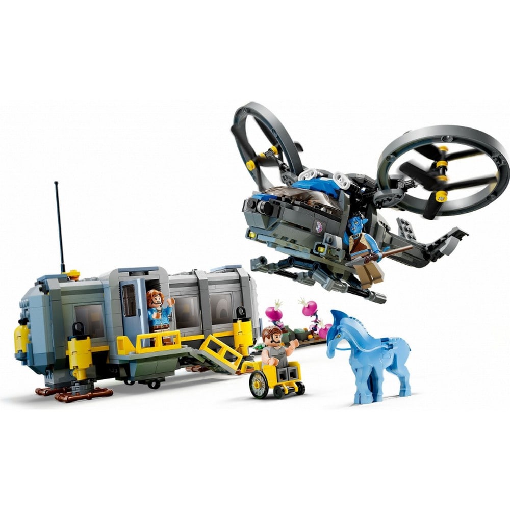 LEGO Avatar Lebegő sziklák: 26-os helyszín és RDA Samson 75573 887 darabos