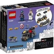 LEGO Marvel Amerika Kapitány és Hydra szemtől szemben 76189 49 darabos