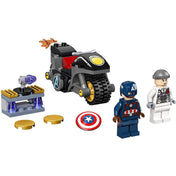 LEGO Marvel Amerika Kapitány és Hydra szemtől szemben 76189 49 darabos