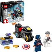 LEGO Marvel Amerika Kapitány és Hydra szemtől szemben 76189 49 darabos