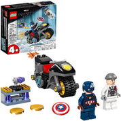LEGO Marvel Amerika Kapitány és Hydra szemtől szemben 76189 49 darabos