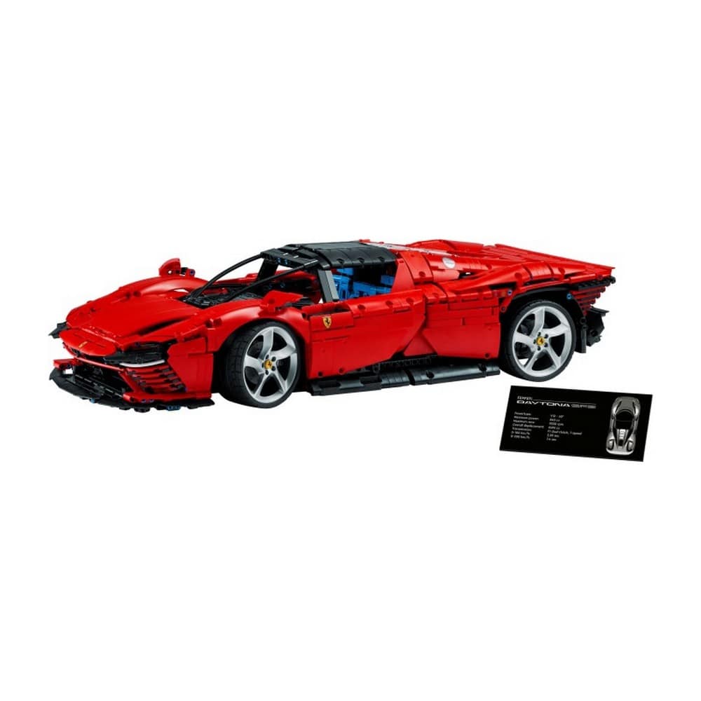 LEGO Technic Ferrari Daytona SP3 42143 3778 darabos