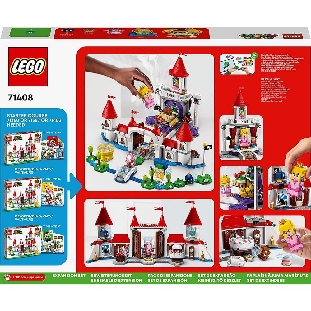 LEGO Super Mario Peach kastélya kiegészítő szett 71408