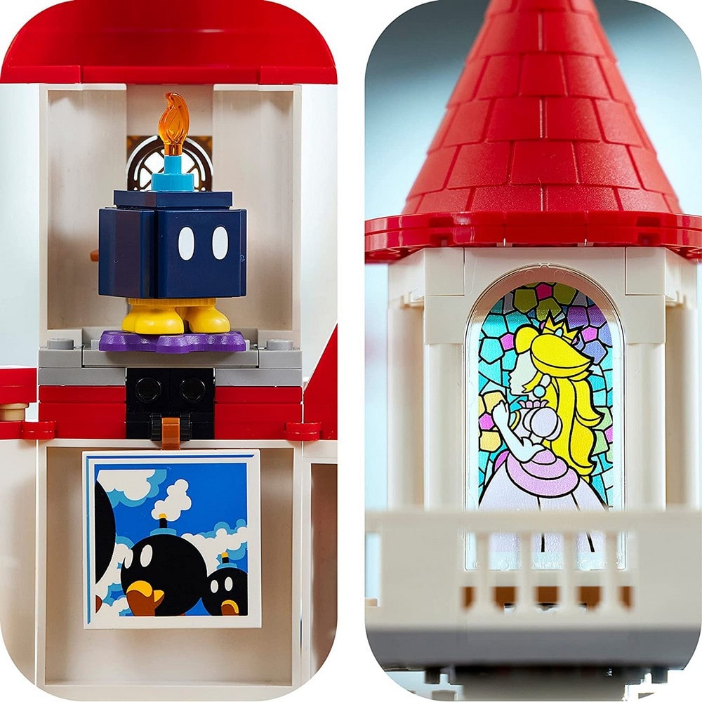 LEGO Super Mario Peach kastélya kiegészítő szett 71408