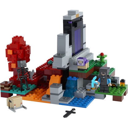 LEGO Minecraft A romos portál 21172