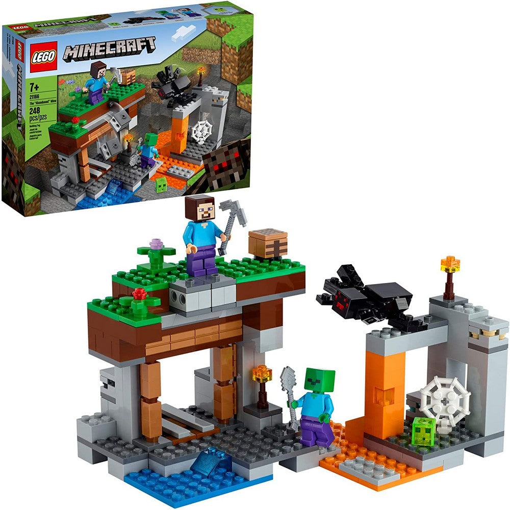 LEGO Minecraft Az „elhagyatott“ bánya 21166 248 darabos