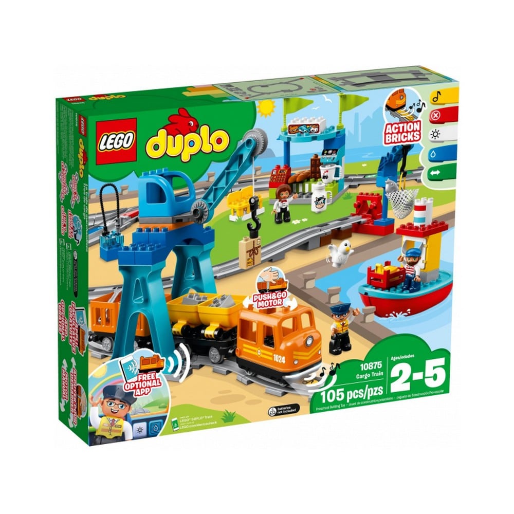 LEGO DUPLO Tehervonat 10875 105 darabos