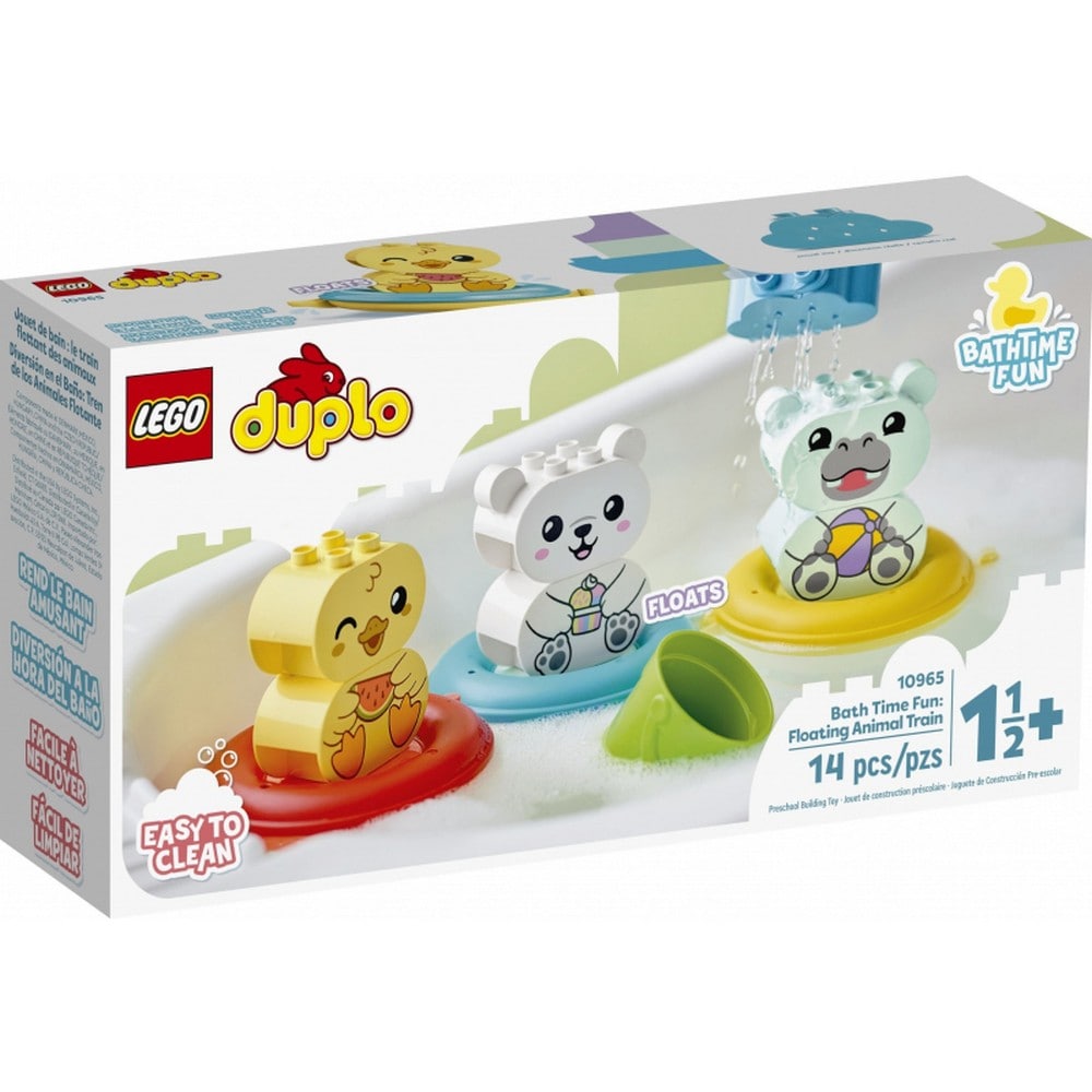 LEGO DUPLO Vidám fürdetéshez: úszó állatos vonat 10965 14 darabos