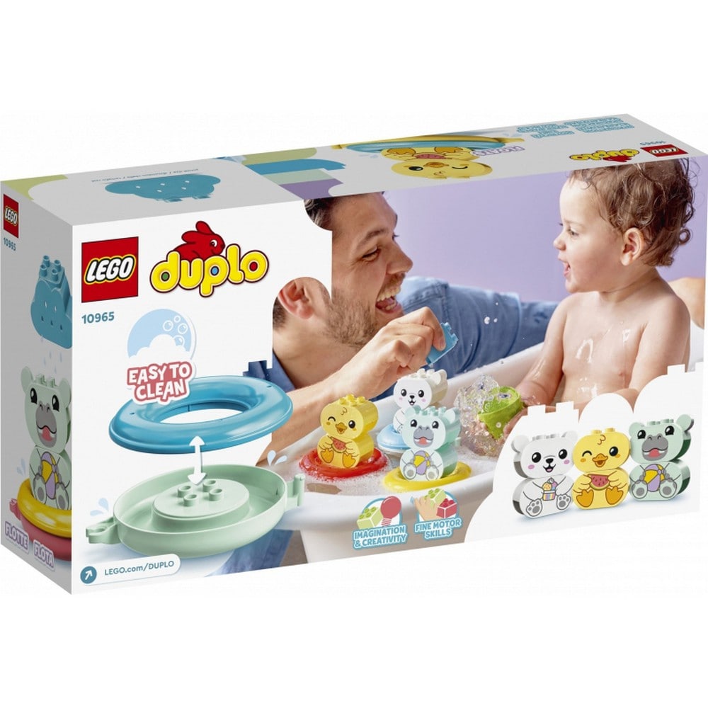 LEGO DUPLO Vidám fürdetéshez: úszó állatos vonat 10965 14 darabos