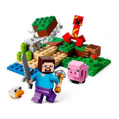 LEGO Minecraft A Creeper™ rajtaütés 21177