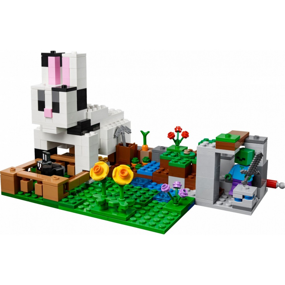 LEGO Minecraft A nyúlfarm 21181 340 darabos