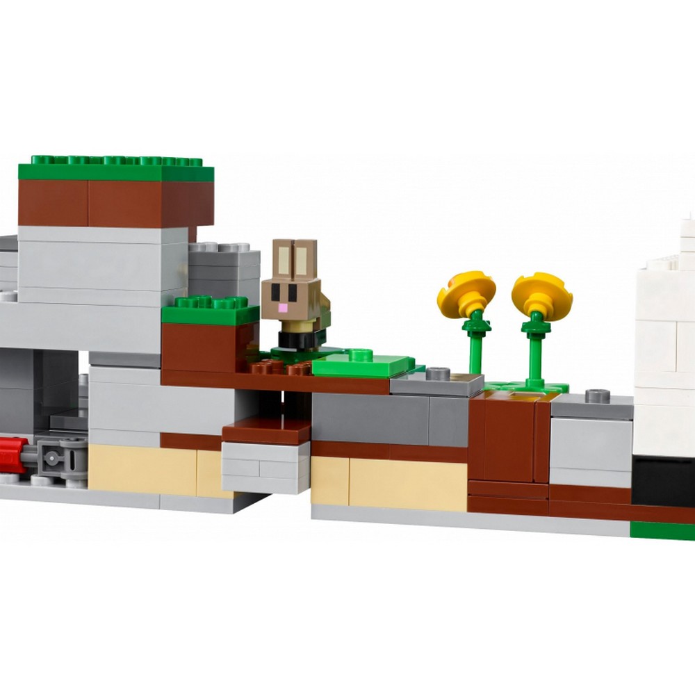 LEGO Minecraft A nyúlfarm 21181 340 darabos