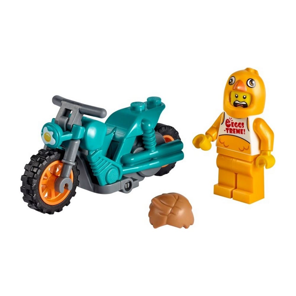 LEGO City Chicken kaszkadőr motorkerékpár 60310 10 darabos