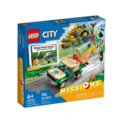 LEGO City Vadállat mentő küldetések 60353