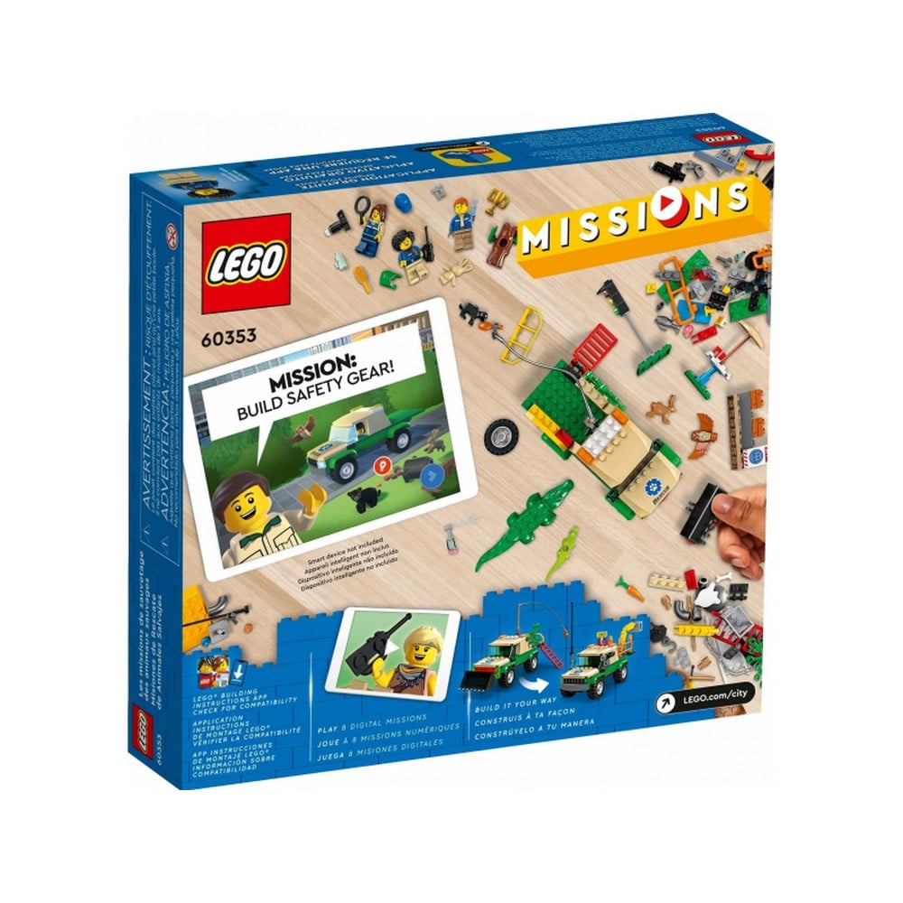 LEGO City Vadállat mentő küldetések 60353