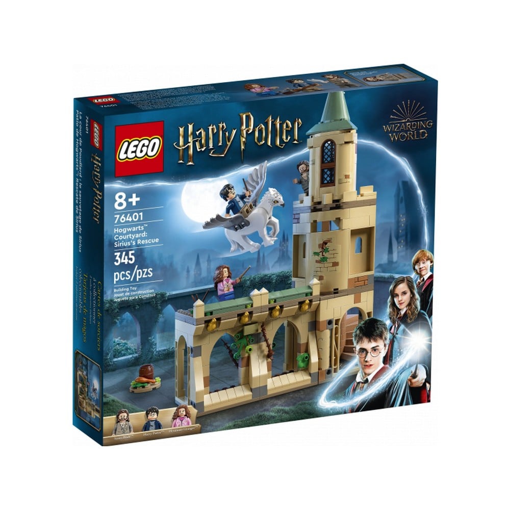 LEGO Harry Potter Roxfort kastélyudvar: Sirius megmentése 76401 345 darabos