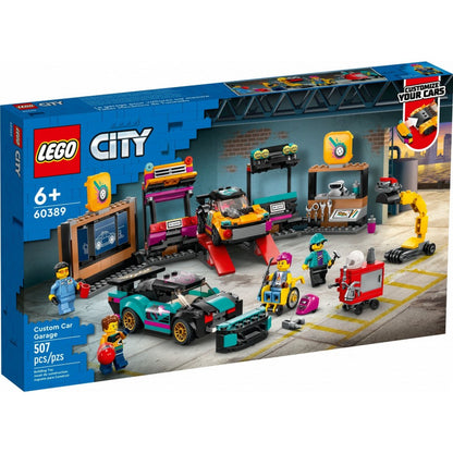 LEGO City Egyedi autók szerelőműhelye 60389