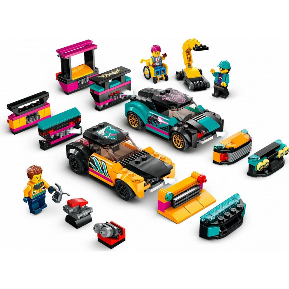 LEGO City Egyedi autók szerelőműhelye 60389 507 darabos