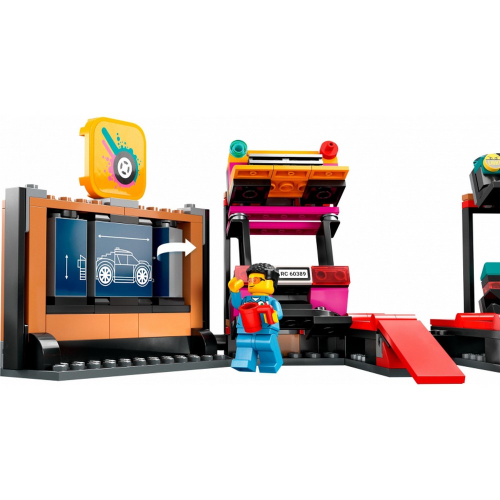 LEGO City Egyedi autók szerelőműhelye 60389 507 darabos