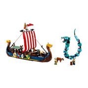 LEGO Creator Viking hajó és a Midgard kígyó 31132 1192 darabos