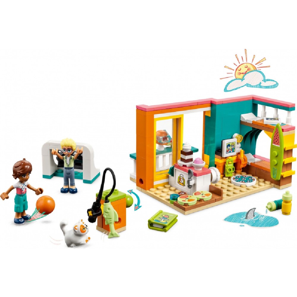 LEGO Friends Leo szobája 41754 203 darabos