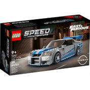 LEGO Speed Champions 2 Fast 2 Furious Nissan Skyline GT-R (R34) 76917 319 darabos
