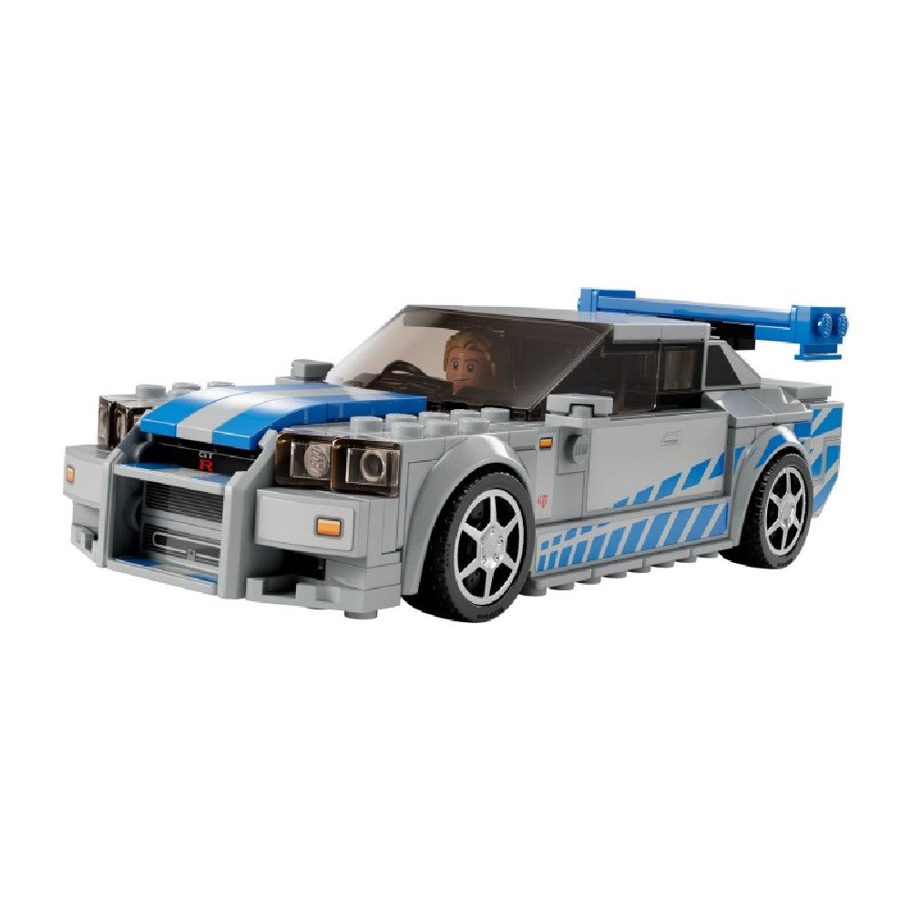 LEGO Speed Champions 2 Fast 2 Furious Nissan Skyline GT-R (R34) 76917 319 darabos