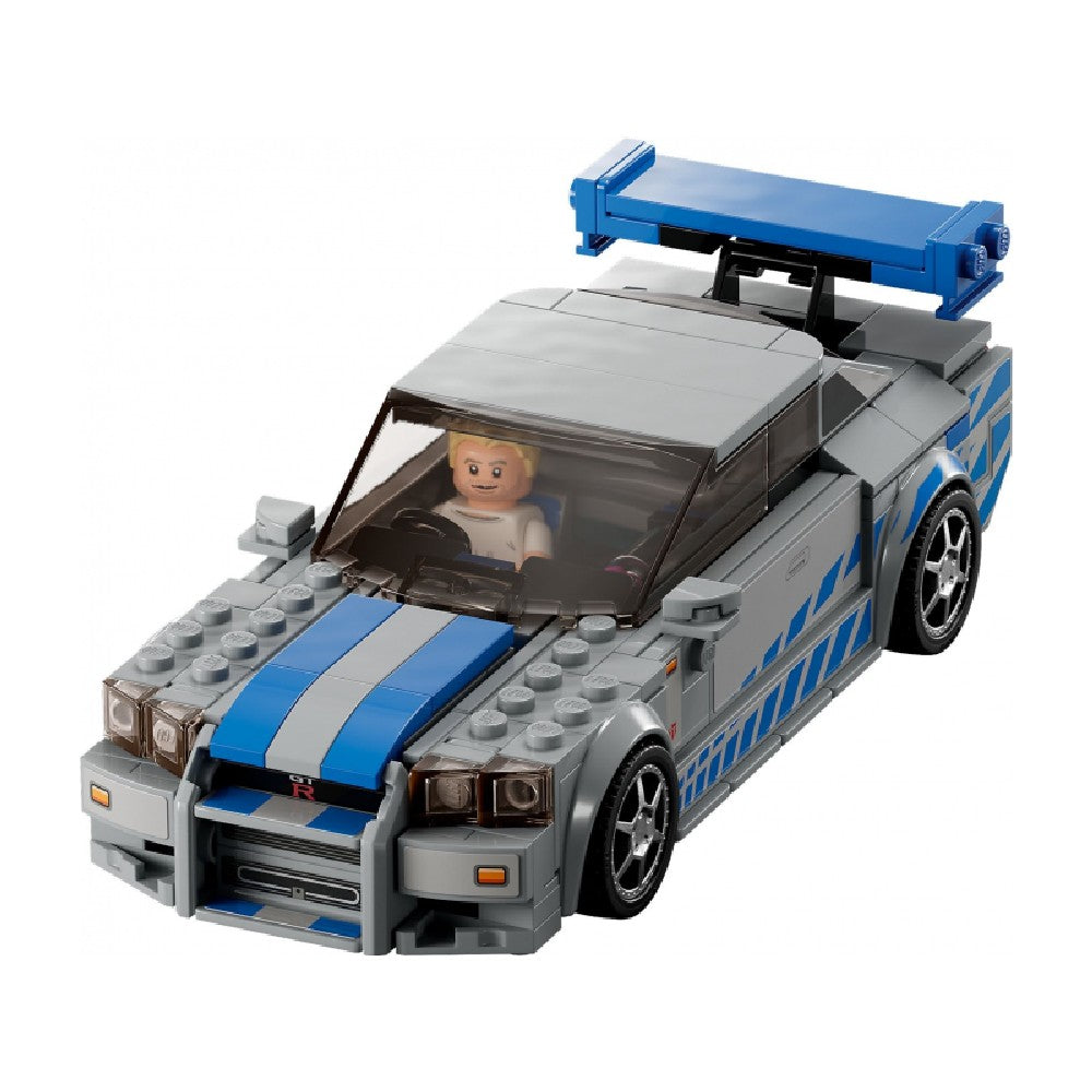 LEGO Speed Champions 2 Fast 2 Furious Nissan Skyline GT-R (R34) 76917 319 darabos