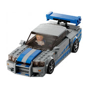 LEGO Speed Champions 2 Fast 2 Furious Nissan Skyline GT-R (R34) 76917 319 darabos
