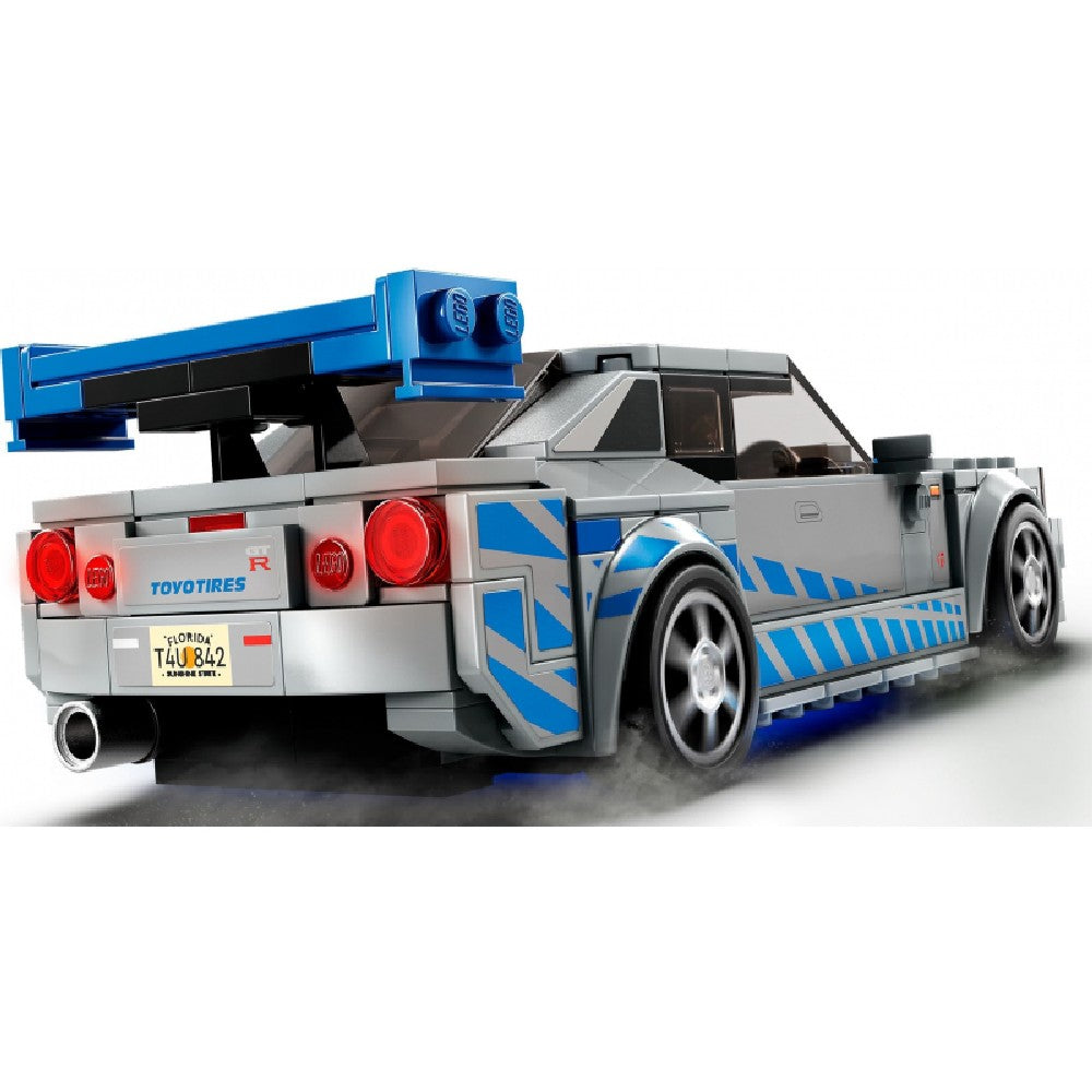 LEGO Speed Champions 2 Fast 2 Furious Nissan Skyline GT-R (R34) 76917 319 darabos