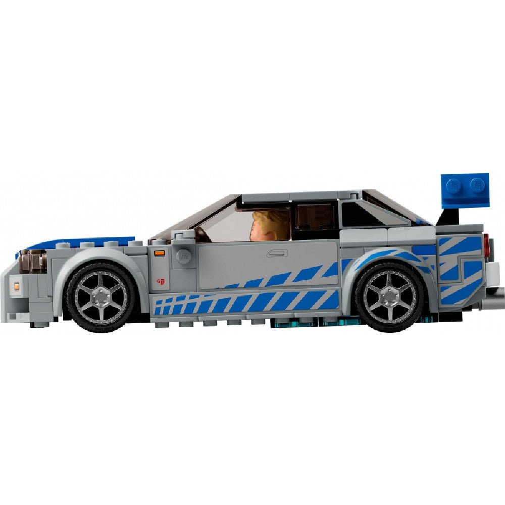 LEGO Speed Champions 2 Fast 2 Furious Nissan Skyline GT-R (R34) 76917 319 darabos