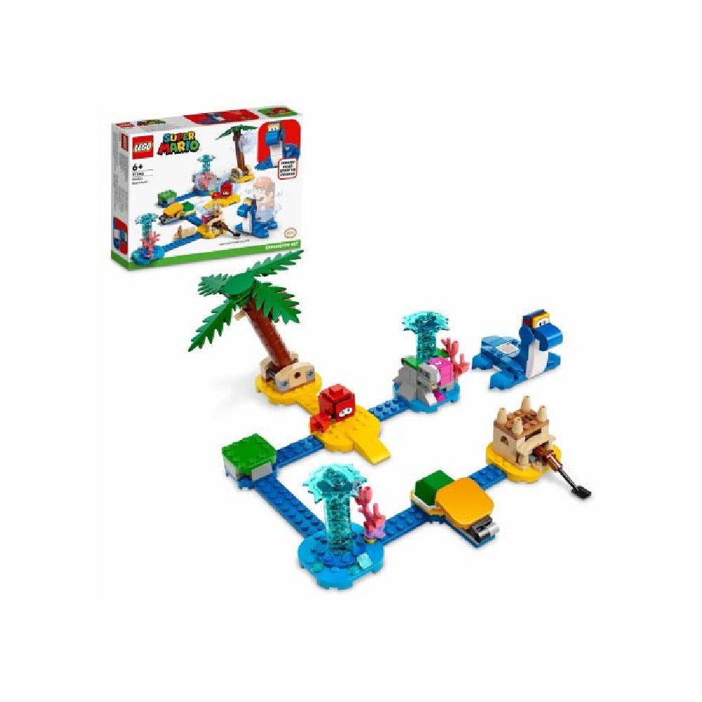 LEGO Super Mario Dorrie tengerpartja kiegészítő szett 71398