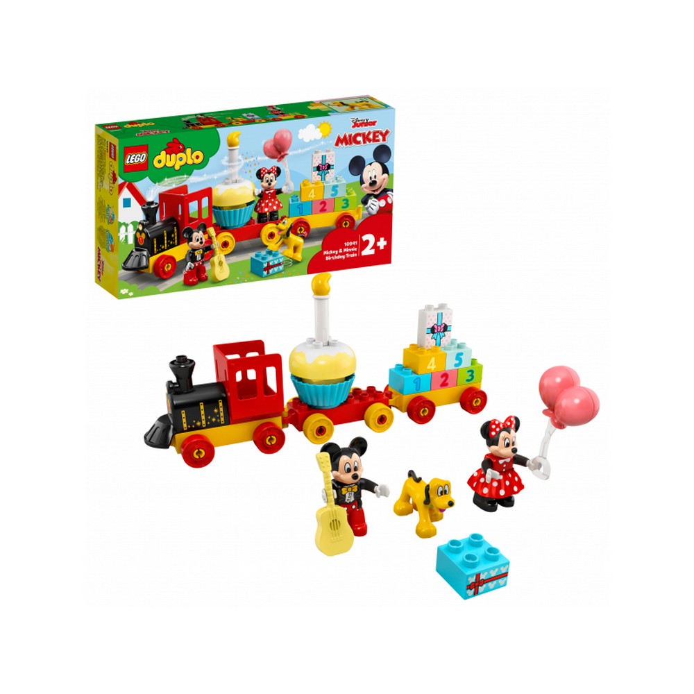 LEGO DUPLO Mickey & Minnie születésnapi vonata 10941 22 darabos