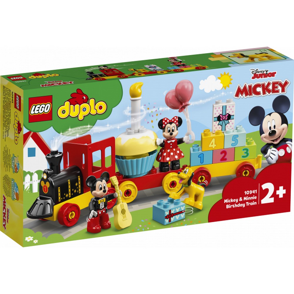 LEGO DUPLO Mickey & Minnie születésnapi vonata 10941 22 darabos