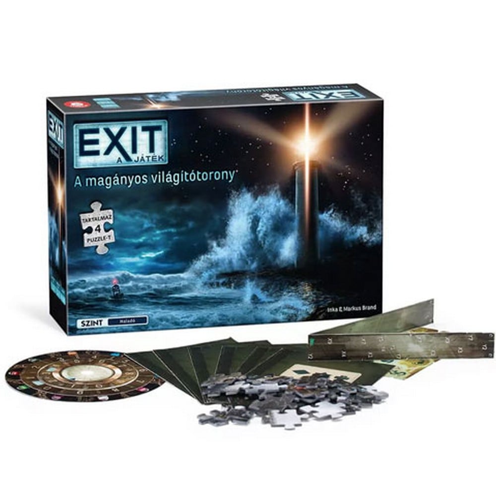 Exit: A világítótorony társasjáték - játék és puzzle