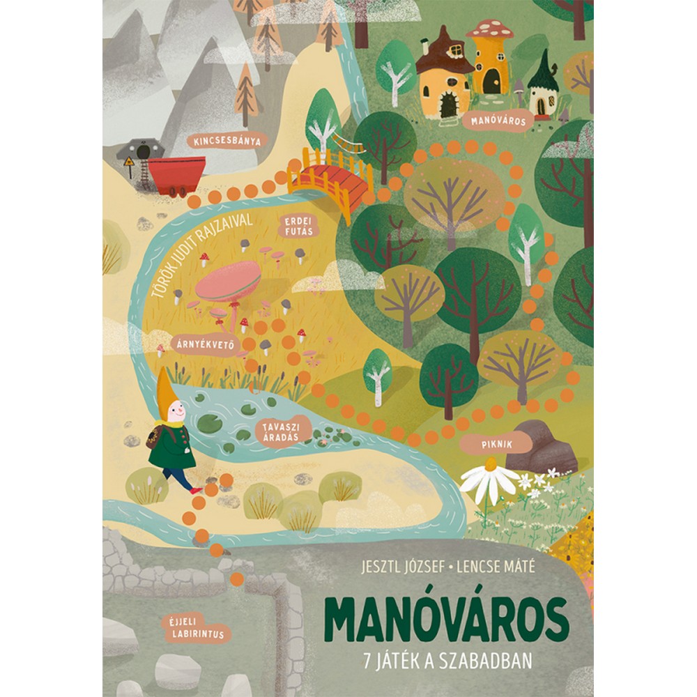 Manóváros - 7 játék a szabadban magyar nyelvű társasjáték
