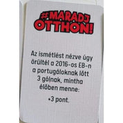 Maradj Otthon magyar nyelvű társasjáték
