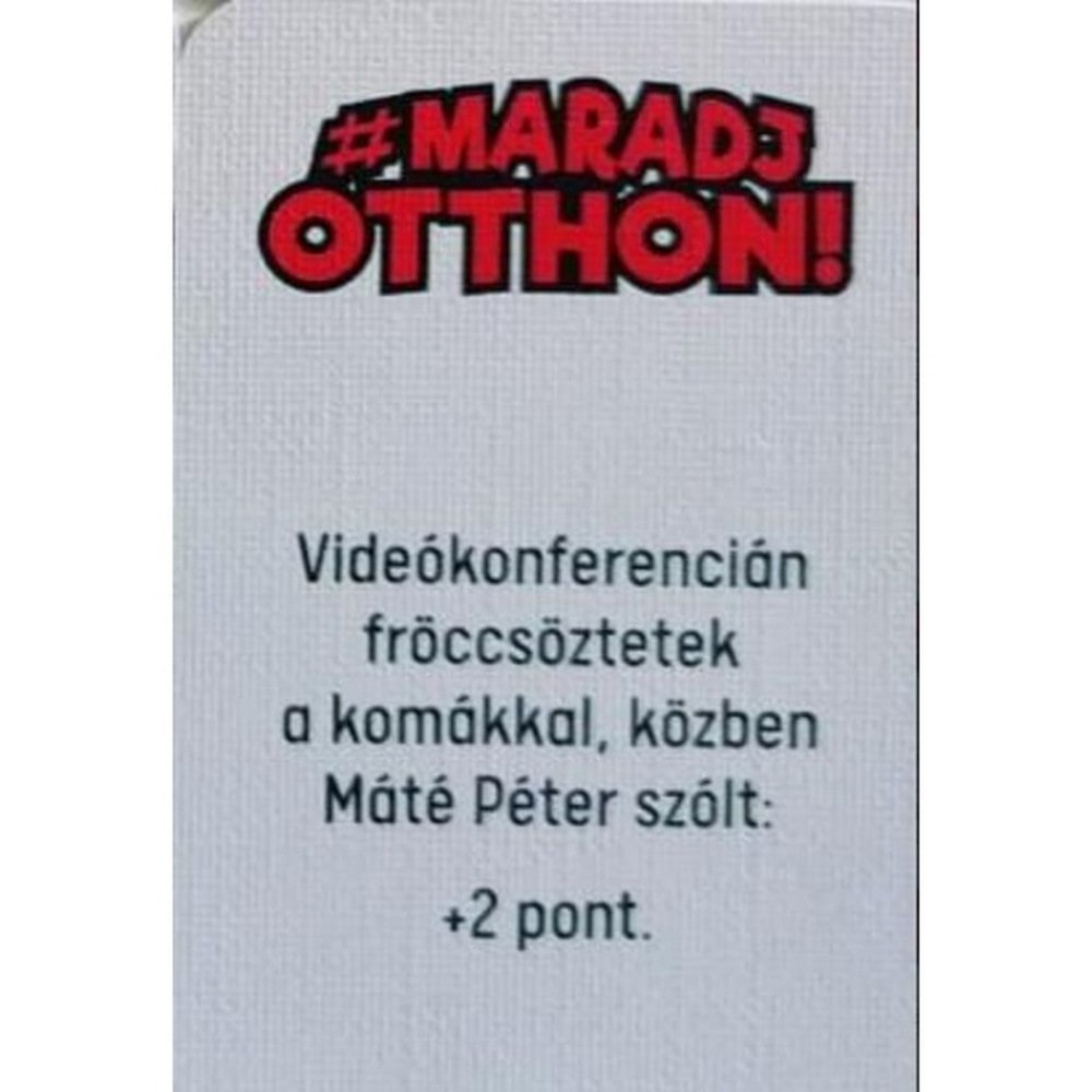Maradj Otthon magyar nyelvű társasjáték