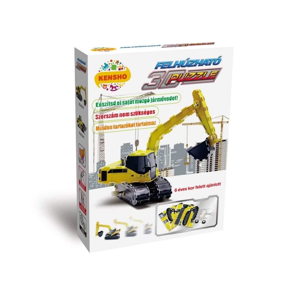 Felhúzható 3D puzzle - Markoló-Hope Winning-2-Játszma.ro - A maradandó élmények boltja