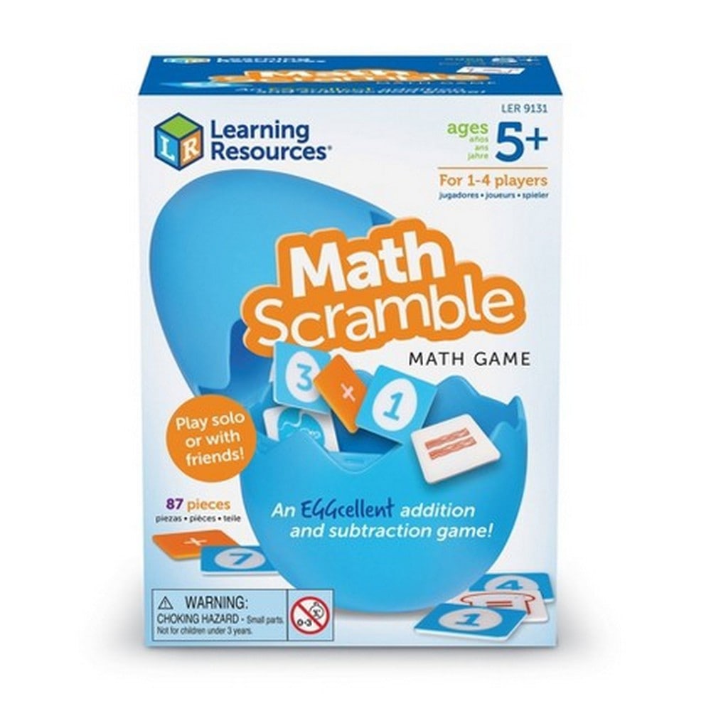 Math Scramble angol nyelvű társasjáték
