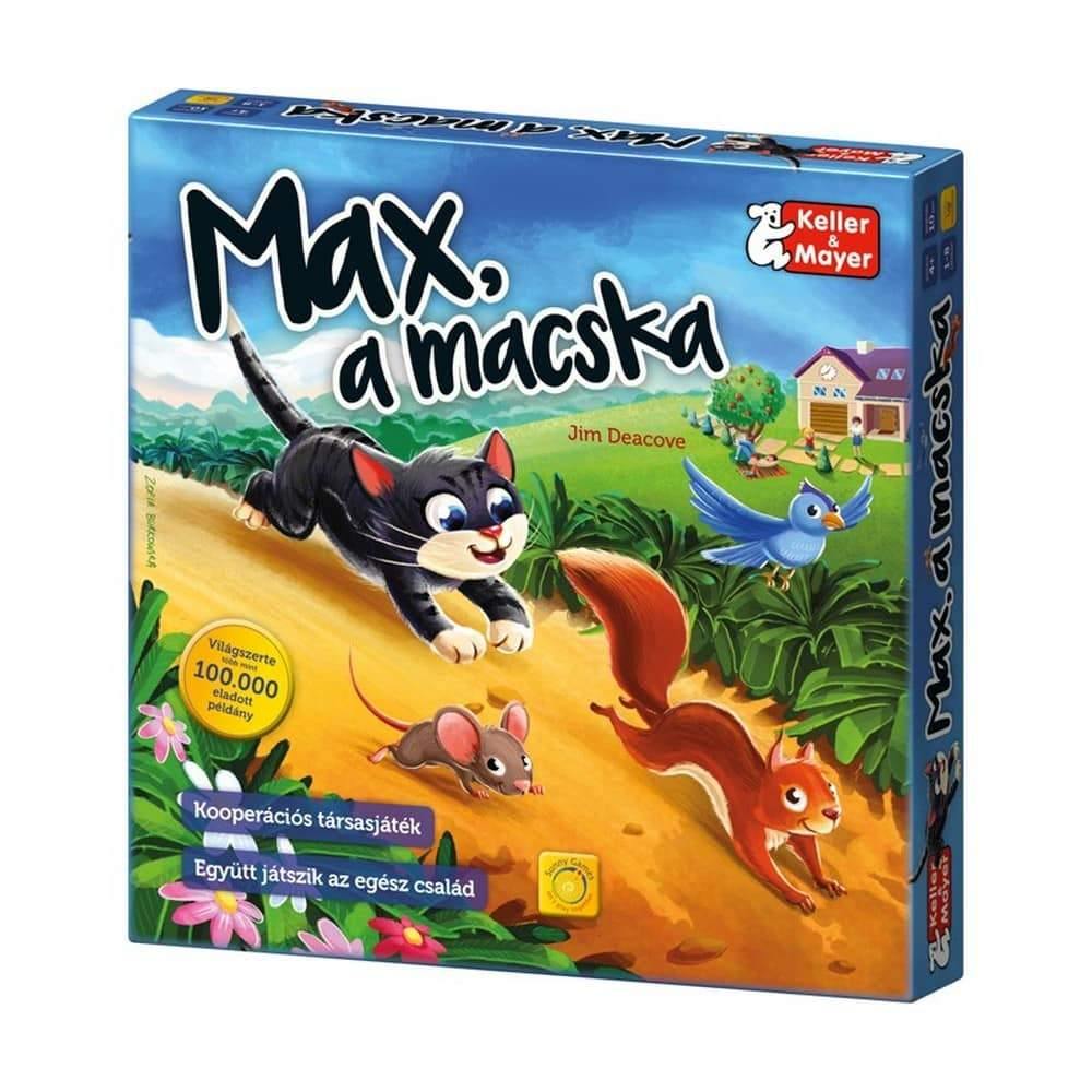 Max, a macska magyar nyelvű társasjáték