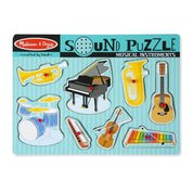 Melissa & Doug Hangos 8 darabos puzzle - Hangszerek