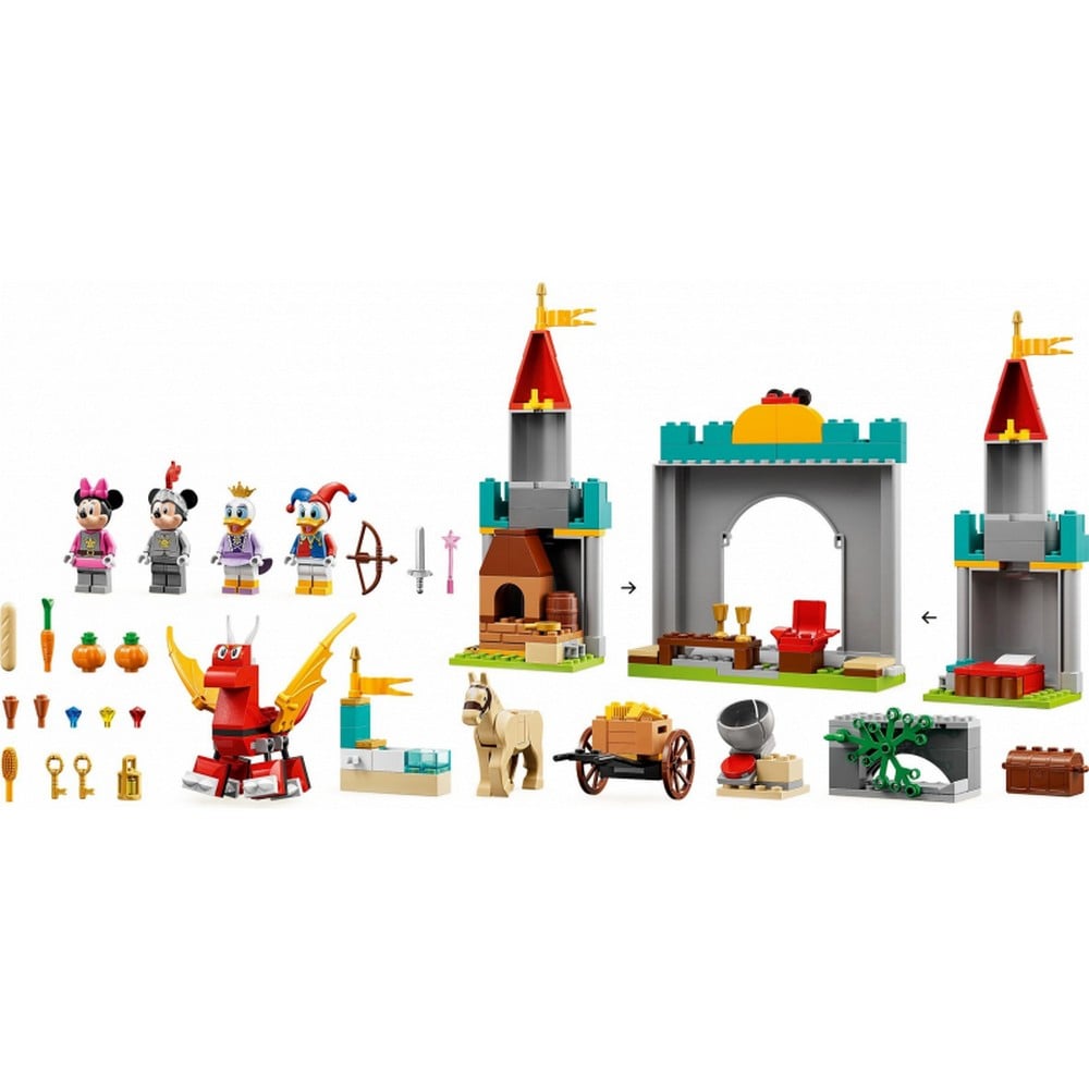 LEGO Mickey and Friends Mickey és barátai várvédők 10780 215 darabos