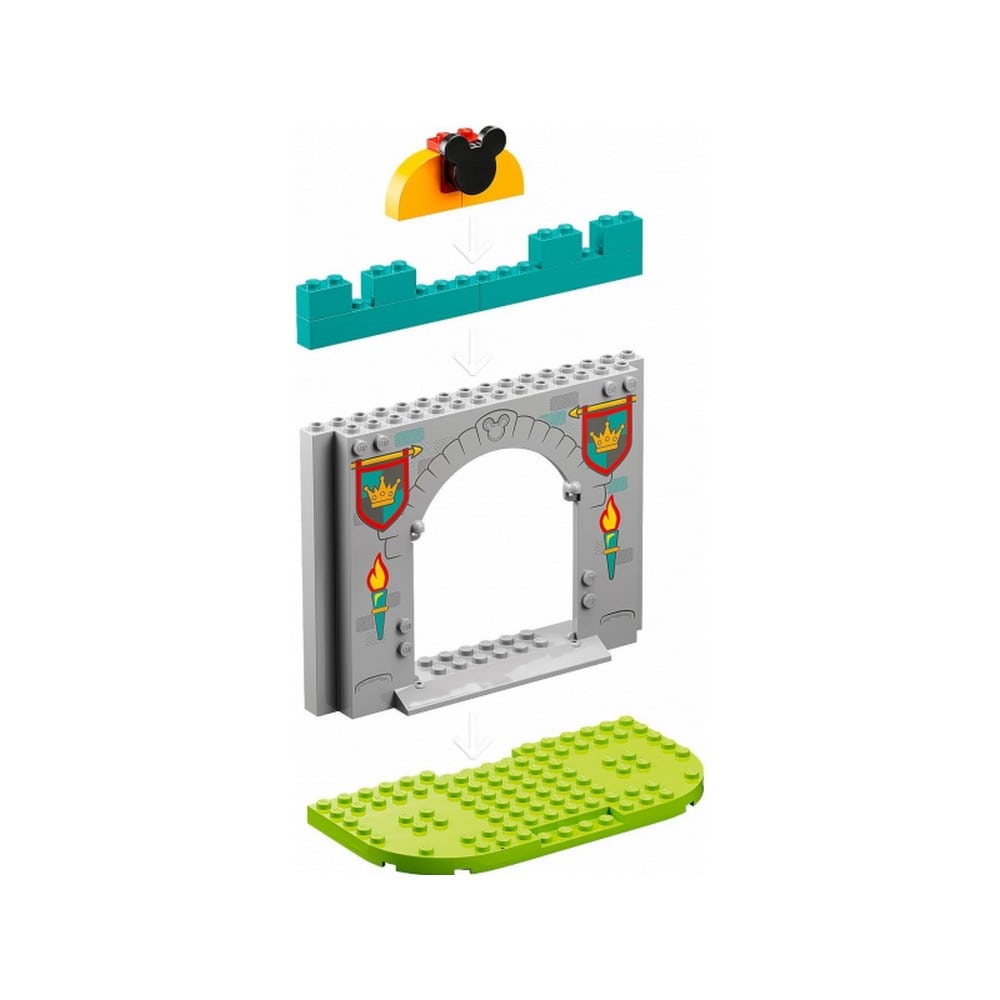 LEGO Mickey and Friends Mickey és barátai várvédők 10780 215 darabos