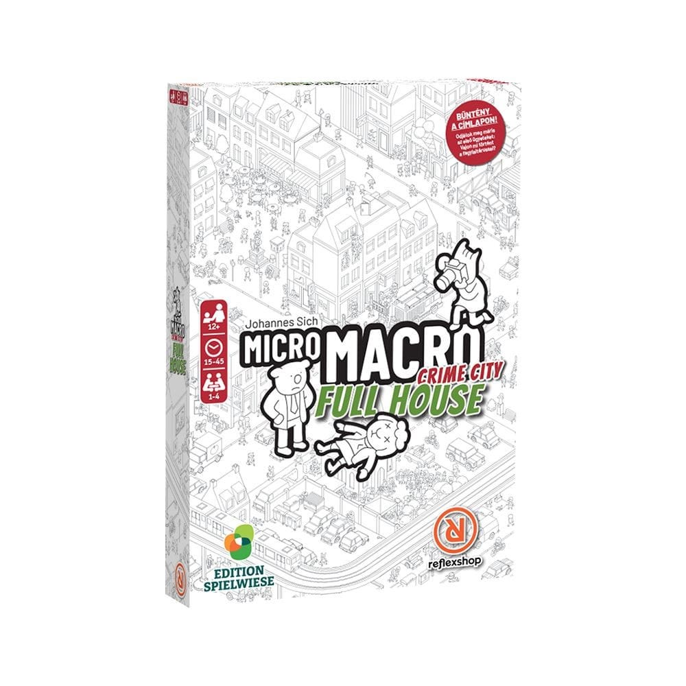 MicroMacro Crime City: Full House magyar nyelvű társasjáték